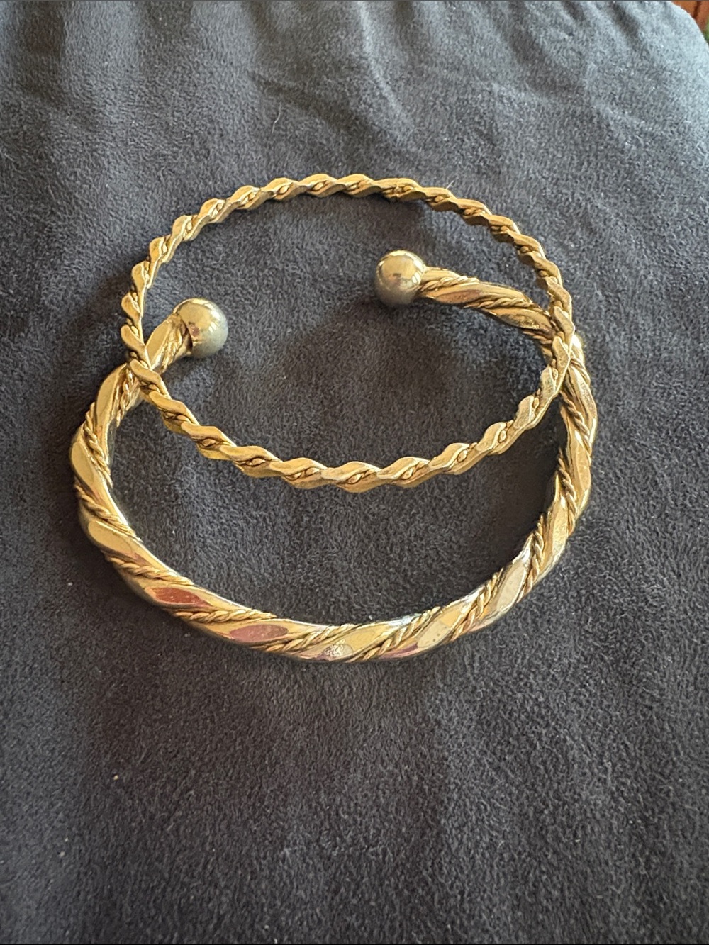 Gold-Tone Twisted Cuff Bracelet - Women's Jewelry